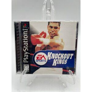 Knockout Kings Playstation 1 PS1 EA Sports 1998 **Case and Manual only